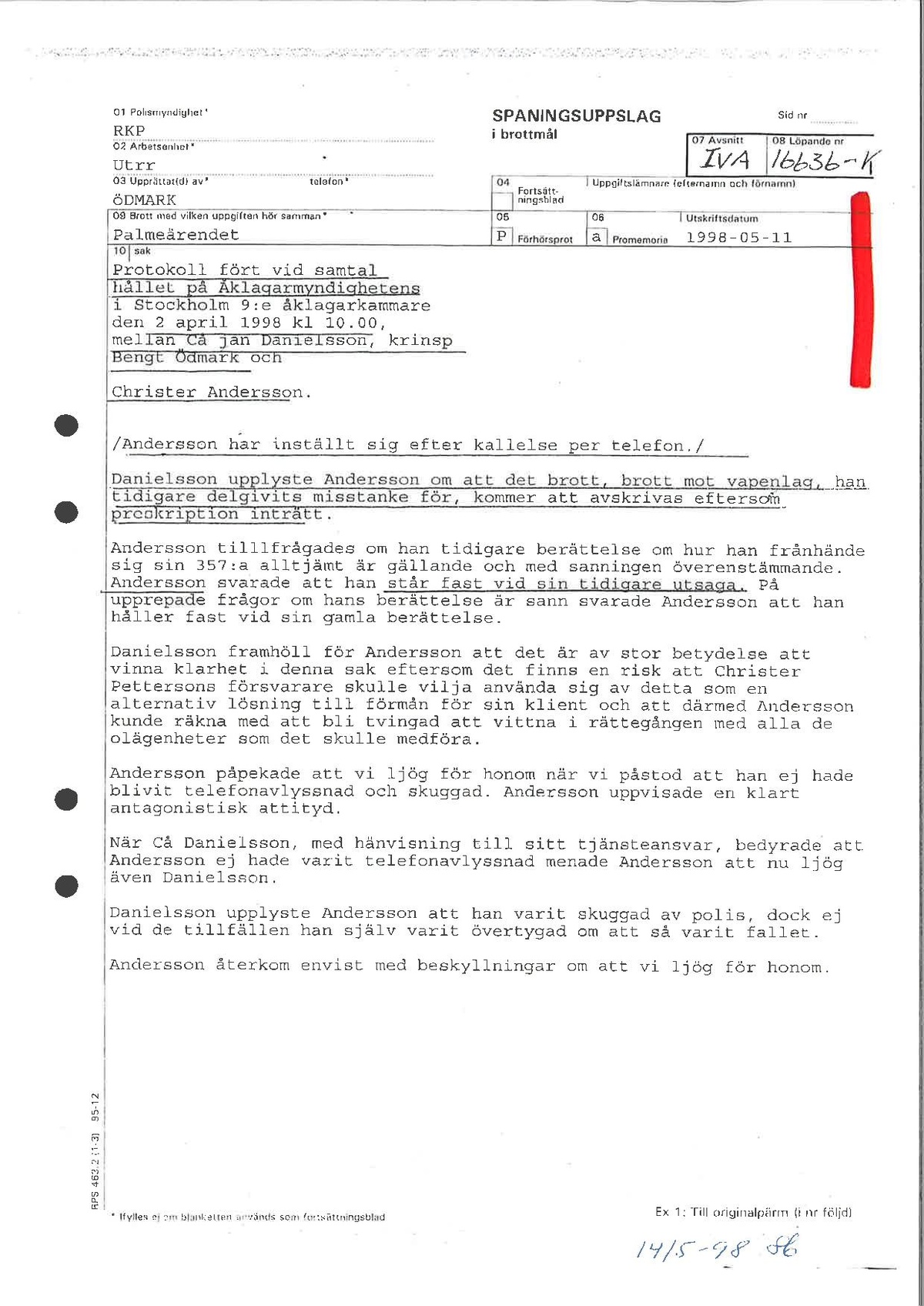 Pol-1998-04-02 1000 IVA-16636-K Förhör med CA om preskription av vapenbrott.pdf