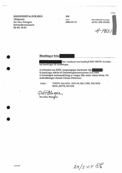 Fil:Pol-2004-02-23 H19831-00 Krkom Per-Olov Palmgren PM om SOPS GK kronologi om vittnen.pdf