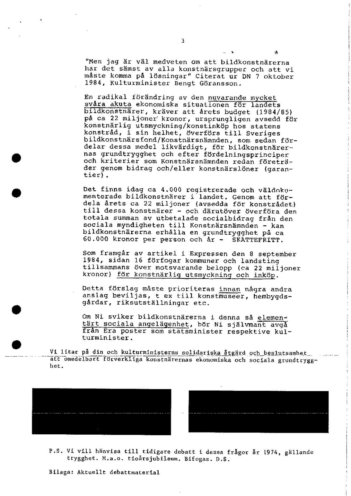Pol-1995-04-21 Kontroll med regeringskansliet skrivelser ifrån Bror Wikström o Ture Sjölander .pdf