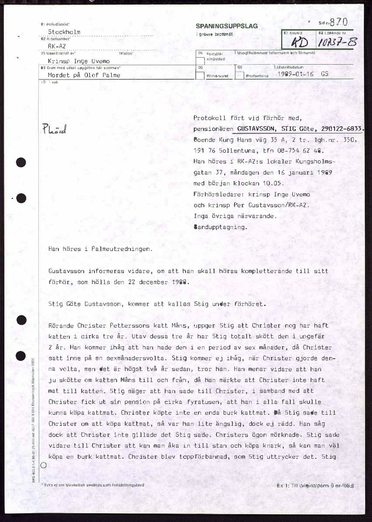 Pol-1989-01-16 KD10737-00-B Förhör med Stig Gustavsson om CPs katt Måns.pdf