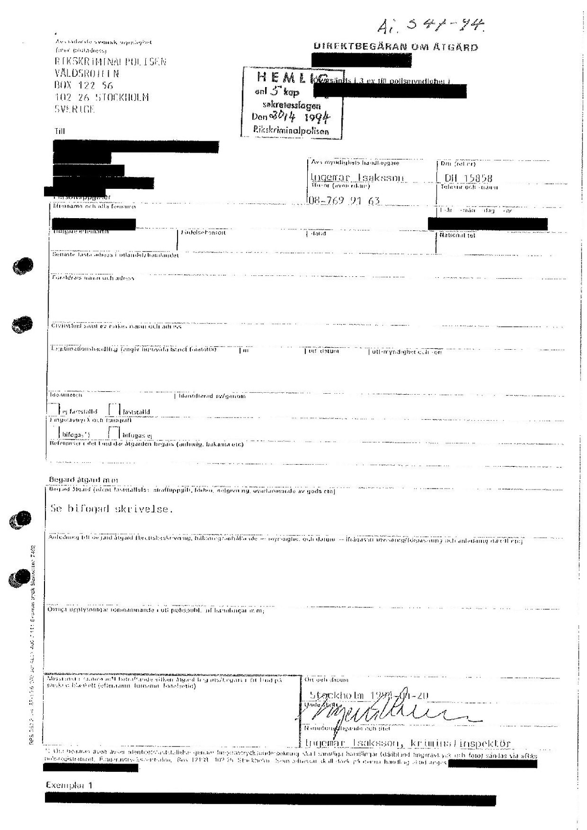 Pol-1994-04-20 DH16162-02 Kontroll med polisen i Danmark spaning efter GF.pdf