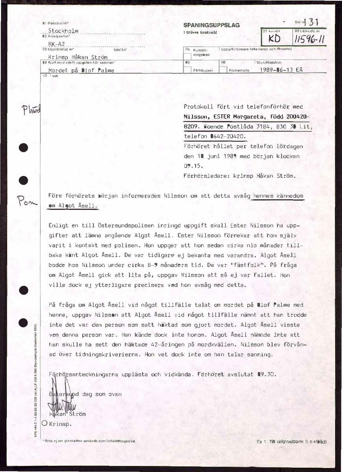 Pol-1989-06-13 KD11596-11 Förhör med Ester Nilsson om Algot Åsell.pdf