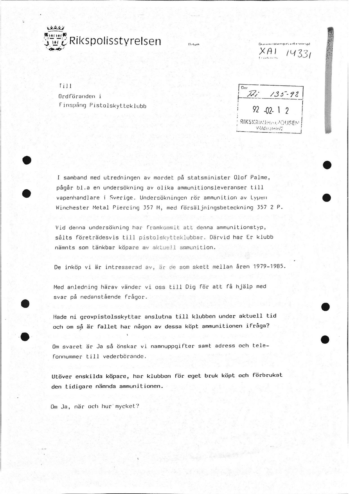 Pol-1992-02-12 XAI14331-00 Förfrågan om ammo till Finspångs Pistolskytteklubb.pdf