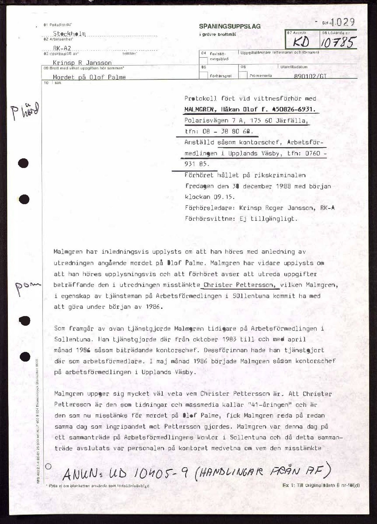 Pol-1988-12-30 0915 KD10785-00 Förhör med Håkan Malmgren om CP.pdf