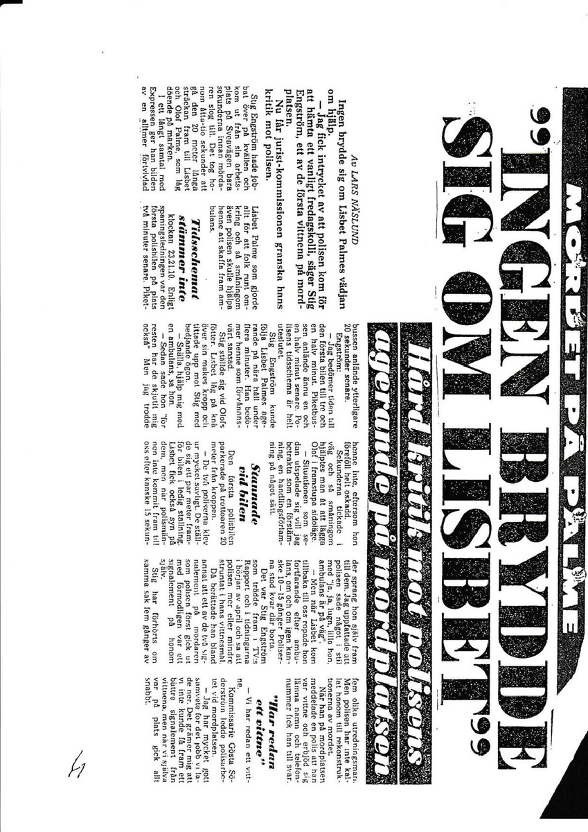 Pol-2019-02-12 E63-29-A Artikel från Expressen 5 sept 1986 rörande SE:s agerande på brottsplatsen.pdf