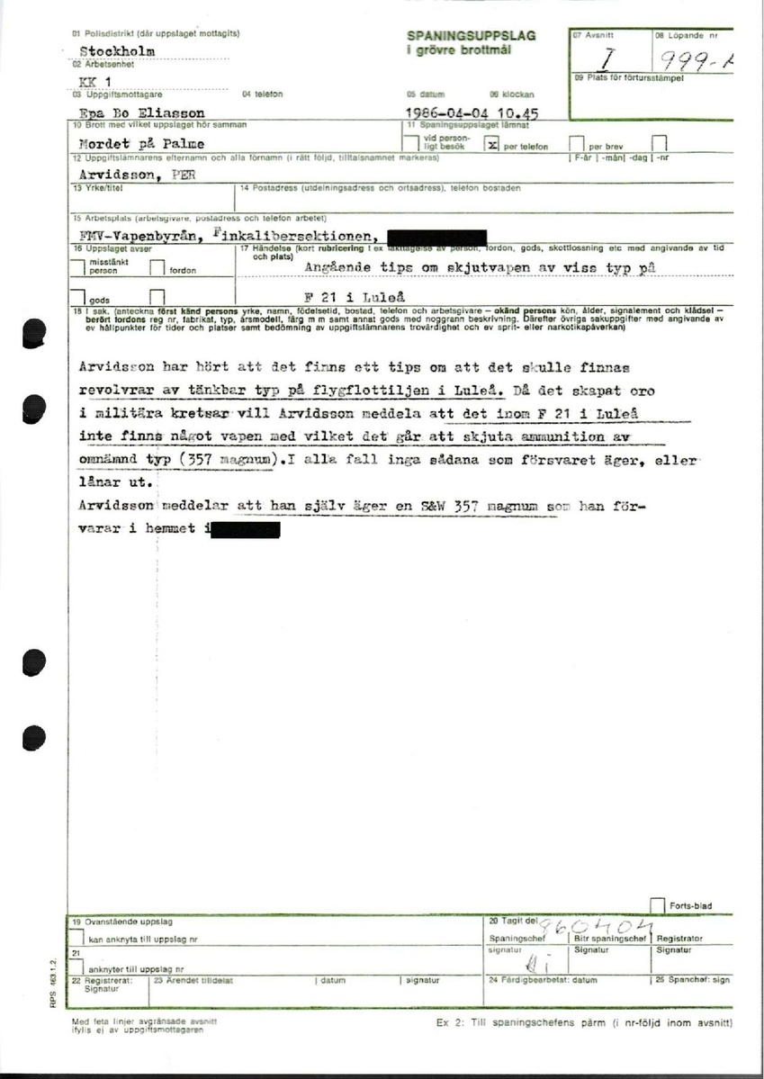 Pol-1986-04-04 I999-00-A Tips om skjutvapen på Norrbottens flygflottilj (F 21) i Luleå.pdf